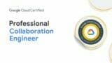 Google Cloud Certified - Professional Collaboration Engineer 認定資格バッジ