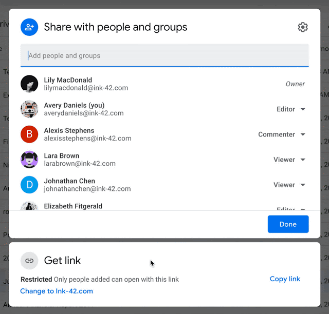 対象グループを使用して、Google ドライブの共有を特定のグループに制限する