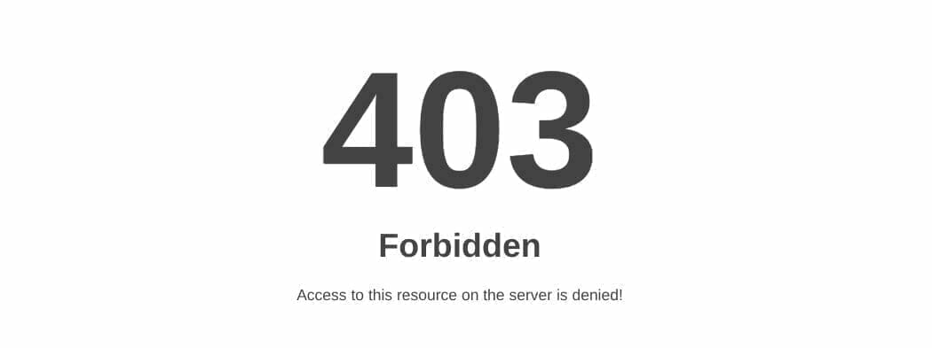 OpenLiteSpeed：403 Forbidden