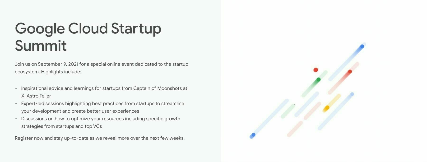 [GCP] Google Cloud Startup Summit