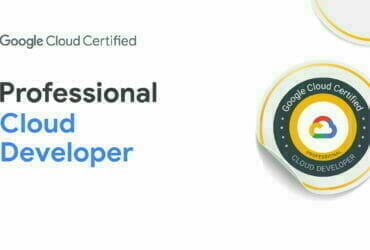 Google Cloud Certified - Professional Cloud Developer 認定資格バッジ
