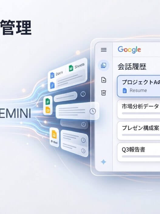 Google Workspace with Gemini の会話を検索、名前変更、削除する方法