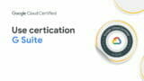 Google Cloud Certified - Use cericition G Suite 認定資格バッジ