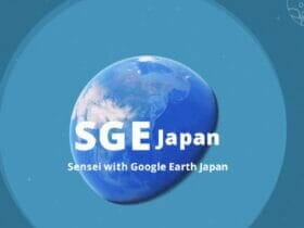 Sensei with Google Earth Japan
