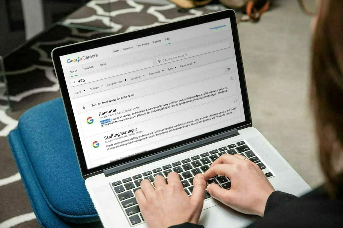 Google Careersの求人検索