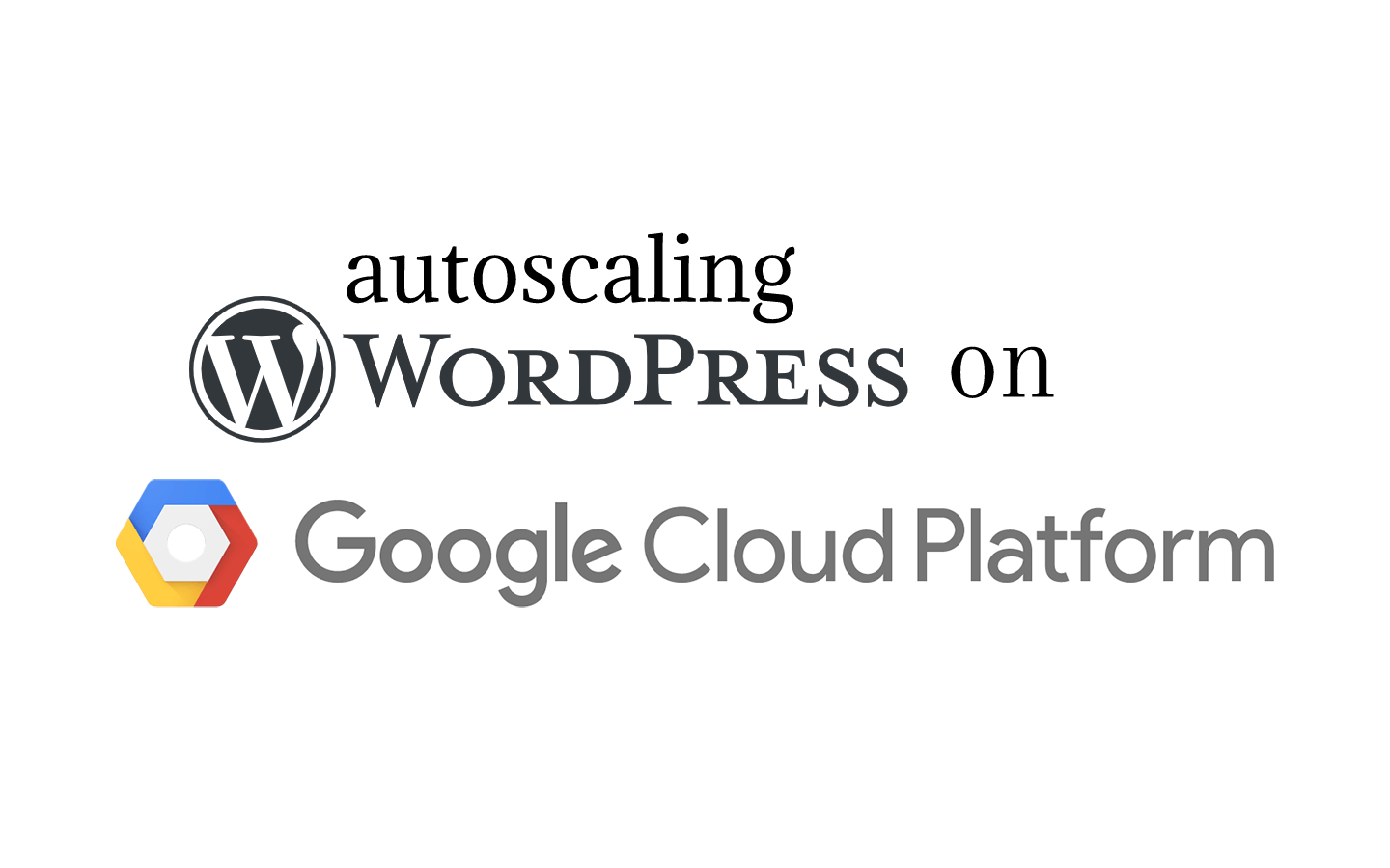 WordPress × Google Cloud Platform
