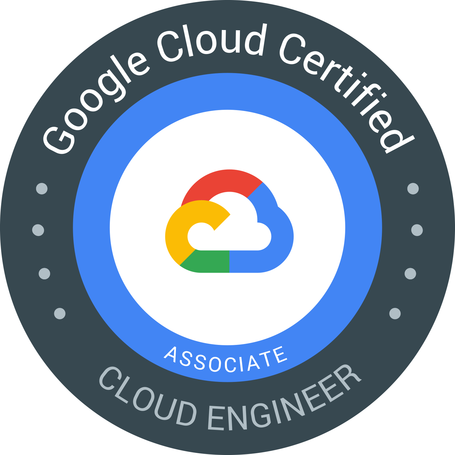 Associate Cloud Engineer 認定資格 バッジ