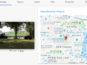 Google Cloud Vision APIの出力結果：ベトナム 統一会堂