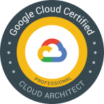 Professional Cloud Architect 認定資格 バッジ