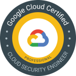 Professional Cloud Security Engineer 認定資格 バッジ