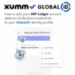 XRP Ledgerアカウントのアドレス検証クレデンシャル（認証）をGlobaliDIDプロファイルに追加する方法