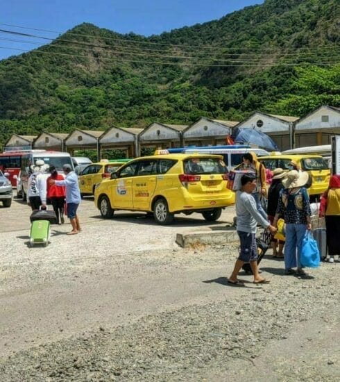 コンダオ高速船の乗船場